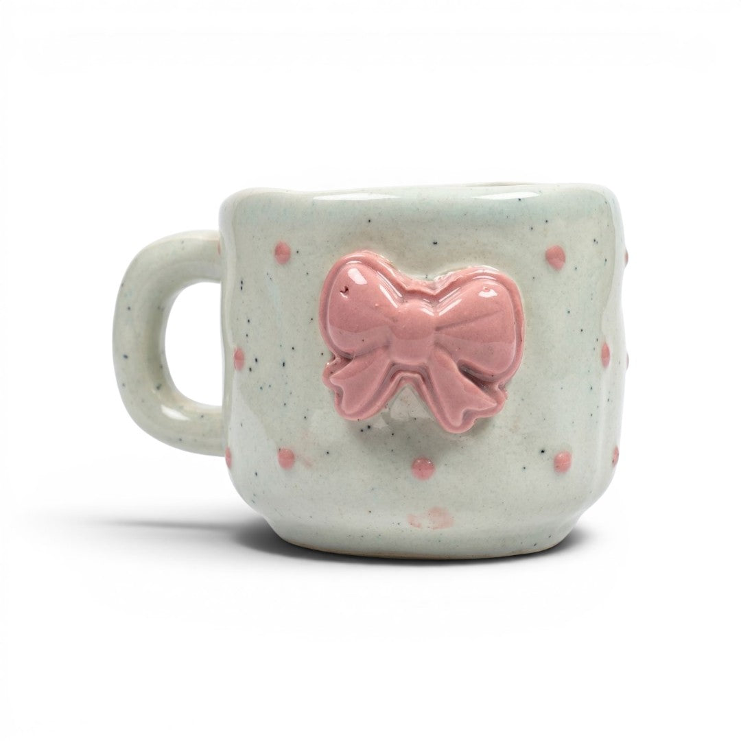 Dainty Bow Ceramic Mug