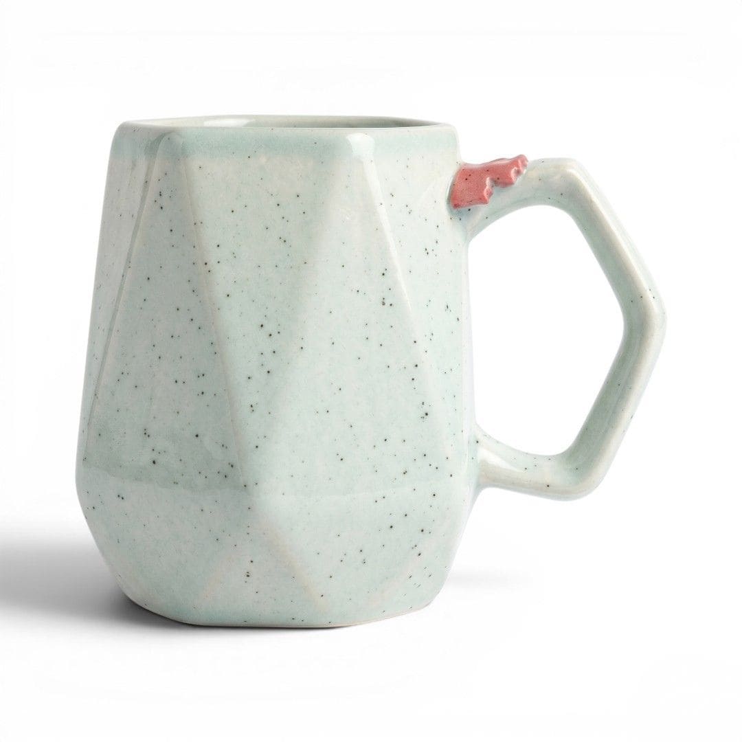 Angular Blossom Ceramic Mug