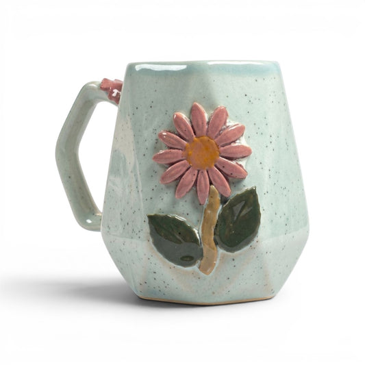 Angular Blossom Ceramic Mug