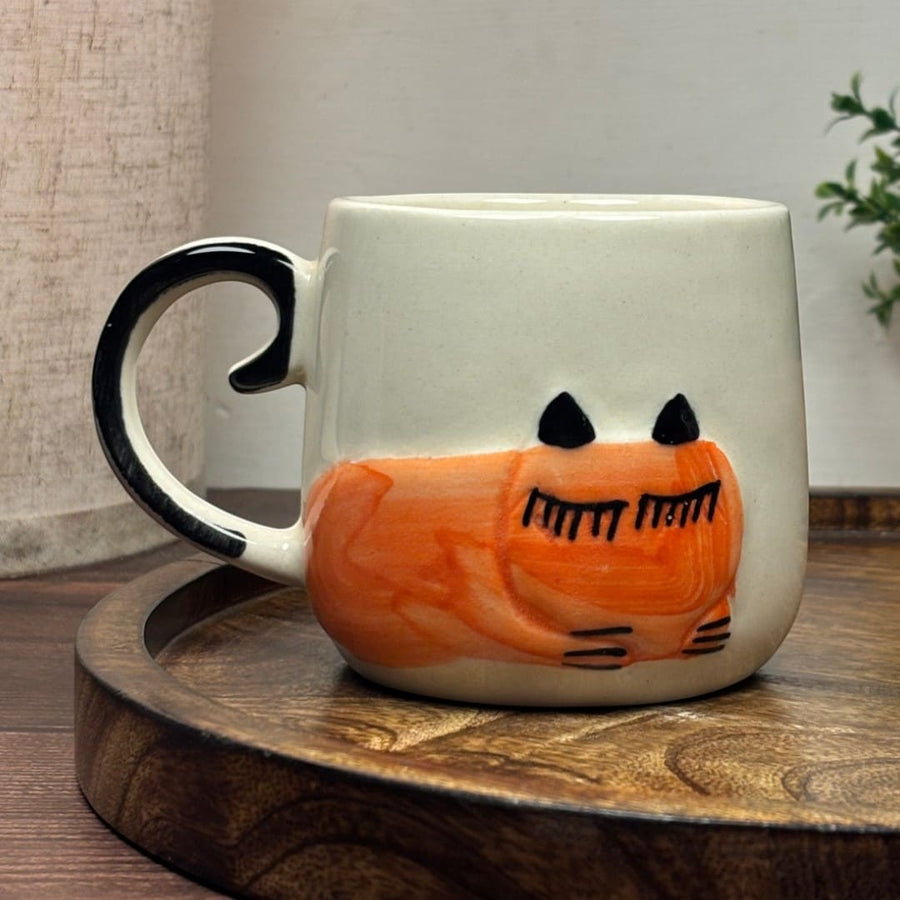 Sleepy Cat Ceramic Mug (Gift Box)