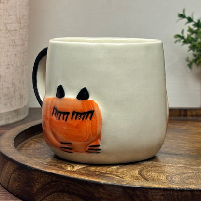 Sleepy Cat Ceramic Mug (Gift Box)